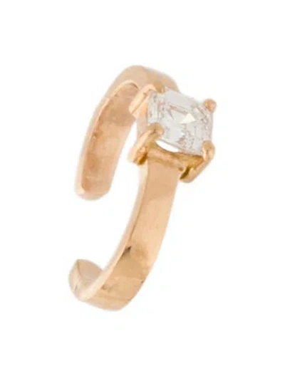 Pre-owned Anita Ko 18k Diamond Ear Cuff In Multi