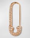 Anita Ko 18k Diamond Safety Pin Earring, Single In 15 Rose Gold