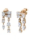 Anita Ko 18k Rose Gold Diamond Maya Earrings
