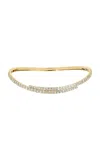Anita Ko 18k Yellow Gold Baguette Diamond Coil Choker