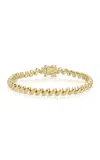 Anita Ko 18k Yellow Gold Coil Bracelet