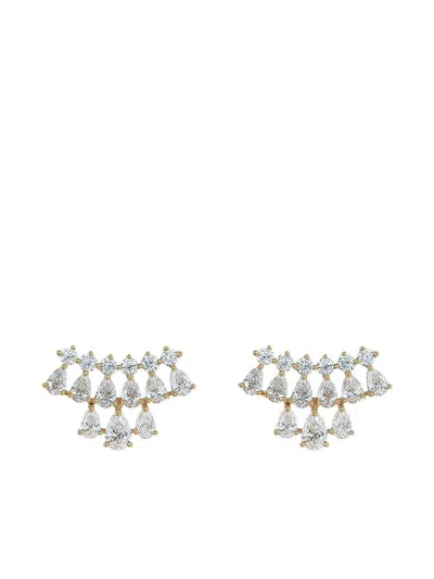Anita Ko 18k Yellow Gold Daphne Diamond Earrings