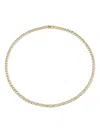 Anita Ko 18k Yellow Gold Diamond Chain Necklace In Brown