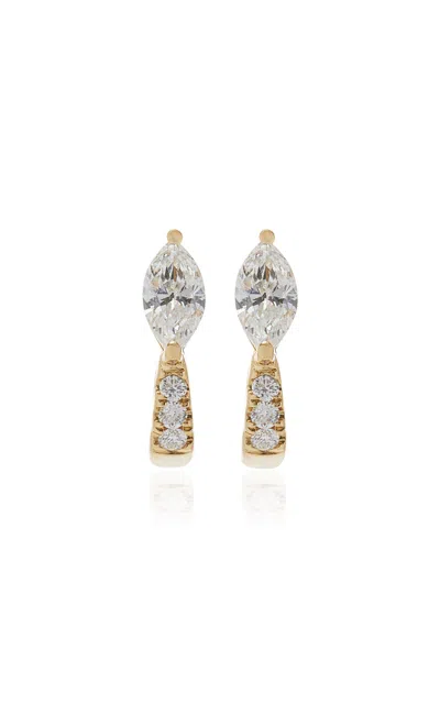 Anita Ko 18k Yellow Gold Diamond Earrings