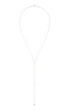 Anita Ko 18k Yellow Gold Diamond Lariat Necklace In Gold