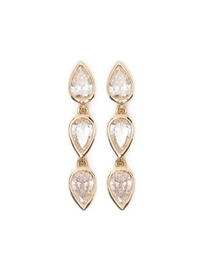 Anita Ko 18k Yellow Gold Elodie Diamond Drop Earrings