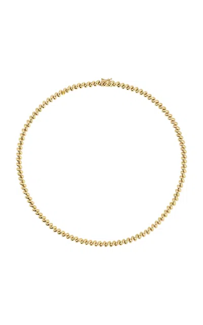 Anita Ko 18k Yellow Gold Gold Coil Choker