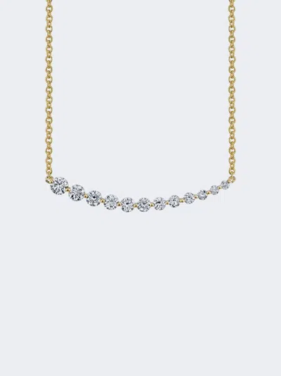 Anita Ko 18k Yellow Gold Graduated Diamond Necklace