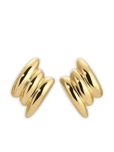 Anita Ko 18k Yellow Gold Large Claire Earrings