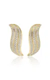Anita Ko 18k Yellow Gold Large Diamond Celeste Earrings