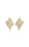 Anita Ko 18k Yellow Gold Large Diamond Clair Earrings