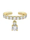 Anita Ko 18k Yellow Gold Round Drop Daphne Diamond Ear Cuff In Gold