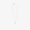 Anita Ko 18kt Rose Gold Small Palm Leaf Pendant Necklace In Gold