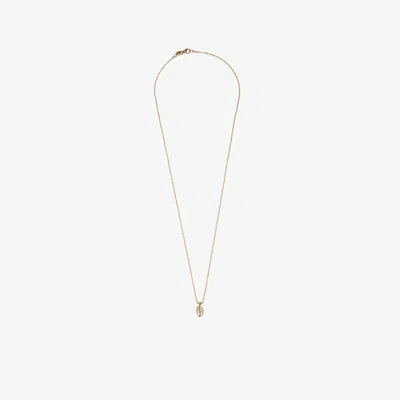 Anita Ko 18kt Rose Gold Small Palm Leaf Pendant Necklace