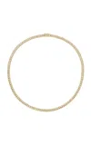 Anita Ko 18k Yellow Gold Thin Baguette Zoe Choker