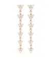 Anita Ko 18k Yellow Gold Triangle Eternity Diamond Earrings In Gold