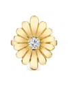 Anita Ko 18k Yellow Gold Water Lily Diamond Ring In Gold