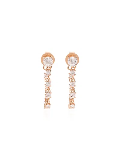 Anita Ko 18kt Gold And Diamond Loop Earrings