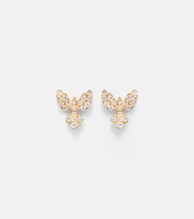 Anita Ko 18kt Gold Earrings With Diamonds