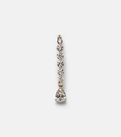 Anita Ko 18kt Gold Single Earring With Diamonds