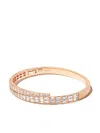 Anita Ko 18kt Rose Gold Coil Diamond Bracelet In 粉色