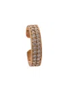 Anita Ko 18kt White Gold Double Row Diamond Ear Cuff In Gold