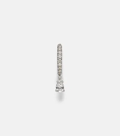 Anita Ko Einzelner Ohrring Aus 18kt Weissgold Mit Diamanten