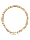 Anita Ko 18kt Yellow And White Gold Hepburn Diamond Necklace Set In Gold