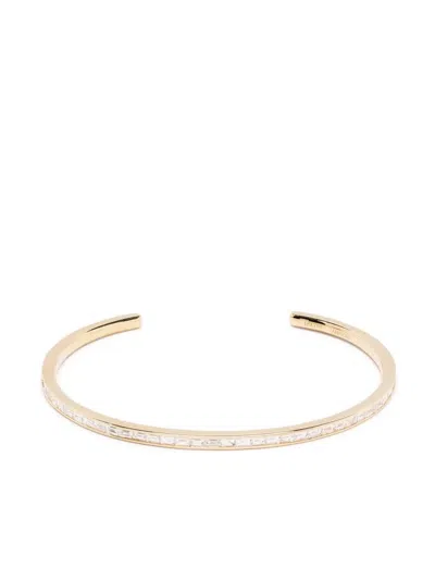 Anita Ko 18kt Yellow Gold Baguette Diamond Cuff Bracelet