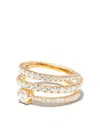 Anita Ko 18kt Yellow Gold Coil Diamond Ring In Gold