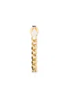 Anita Ko 18kt Yellow Gold Cuban Link Diamond Loop Earring In Gold