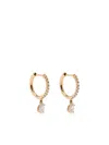 Anita Ko 18kt Yellow Gold Diamond Earrings In Gold
