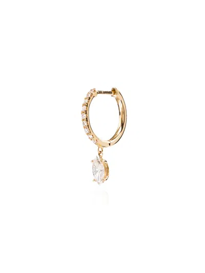 Anita Ko 18kt Yellow Gold Diamond Hoop Earring