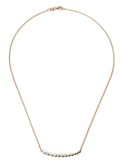 Anita Ko 18k Yellow Gold Graduated Diamond Necklace