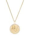 Anita Ko 18k Yellow Gold Leaf Necklace With Diamonds In Gold