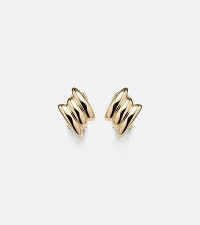 Anita Ko Clair Small 18kt Gold Earrings
