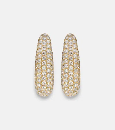Anita Ko Claire Petite 18kt Gold (750/1000) Earrings With Diamonds