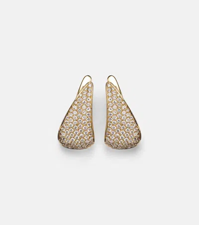 Anita Ko Claw 18kt Gold Earrings With Diamonds