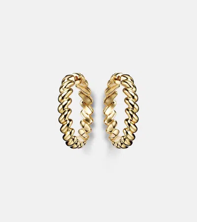 Anita Ko Coil 18kt Gold Hoop Earrings