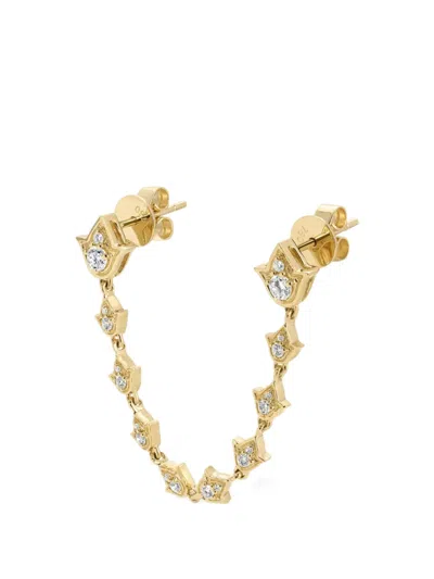 Anita Ko Diamond Double-piercing Earring In Gold