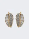 Anita Ko 18kt Rose Gold Classic Palm Leaf Diamond Studs In 18k Rose Gold
