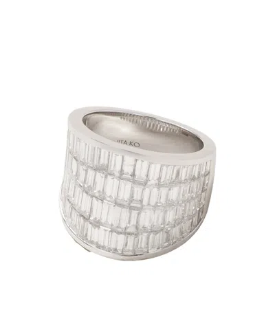 Anita Ko Galaxy 18-karat White Gold Diamond Ring