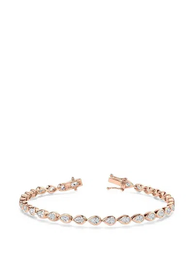 Anita Ko Diamond Tennis Bracelet In Transparent
