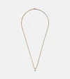 Anita Ko Franco 18kt Gold Chain Necklace With Diamond In Gold