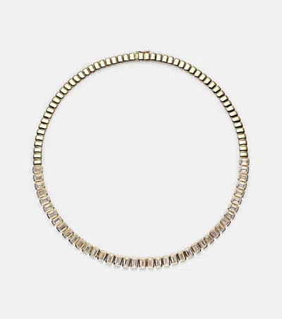Anita Ko Large 18kt Gold Choker With Diamonds