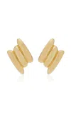 Anita Ko Large Claire 18k Yellow Gold Earrings