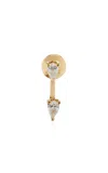 Anita Ko Orbit 18k Yellow Gold Diamond Single Earring