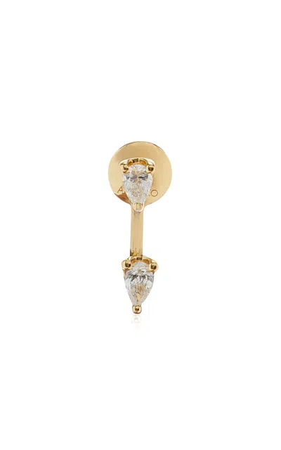 Anita Ko Orbit 18k Yellow Gold Diamond Single Earring