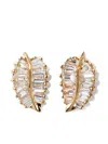 Anita Ko Palm Lead Diamond Earrings In Brown