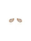 Anita Ko Palm Leaf Earrings In Gold